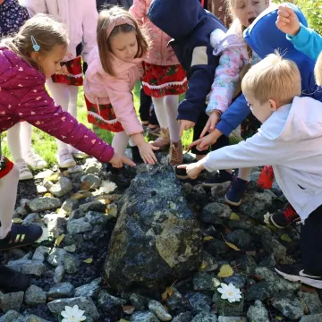 „Ptasi zagajnik” już działa w ogrodzie przedszkola nr 1