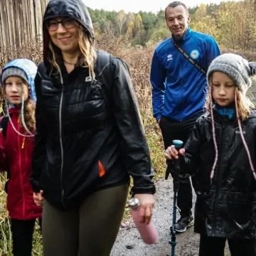 Rajd pieszy w dolinie Widawki zakończył cykl „Leśne przygody”