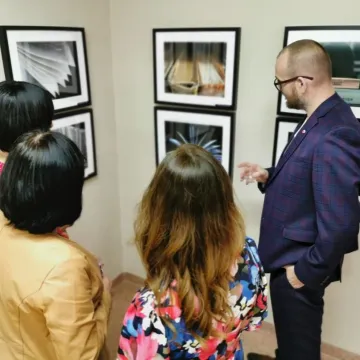 Książka pokazana na wernisażu