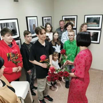 Książka pokazana na wernisażu