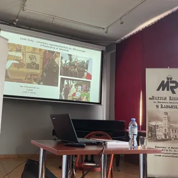 [WIDEO] Poszukiwania szczątków kapitana Stanisława Sojczyńskiego-Warszyca. Wykład dr Krzysztofa Latochy w Muzeum Regionalnym w Radomsku