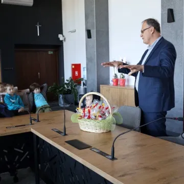 Najmłodsi z wizytą u prezydenta Radomska