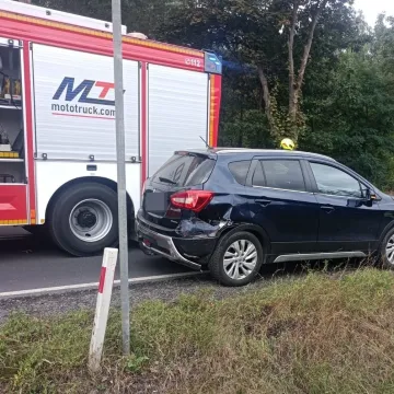 Dwie kolizje w jednym czasie w Kolonii Borowiecko