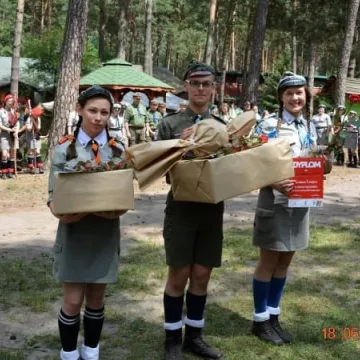 Hufiec ZHP Radomsko ma nowy sztandar 