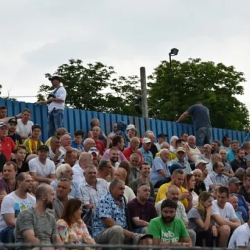 Kibice na meczu RKS Radomsko – Warta Sieradz