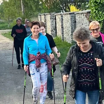 Ostatnie spotkanie z cyklu „Gliniankowy Nordic Walking” za nami