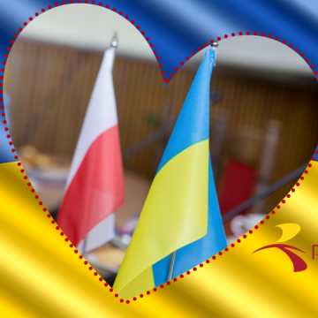 Radomsko solidarne z Ukrainą. Słowa wsparcia dla obywateli tego kraju