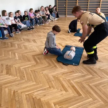 Tydzień Zdrowia w PSP 4 w Radomsku