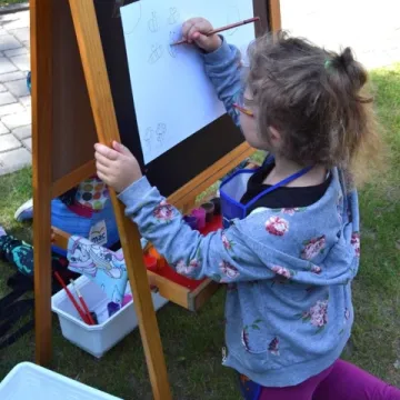 Wiosenne malowanie w PP 9 w Radomsku