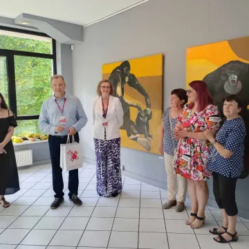 MDK Radomsko: Wernisaż wystawy malarstwa Niki Kuliś