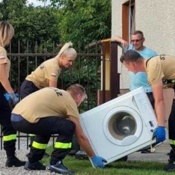 Akcja zbierania elektroodpadów przez OSP Dziepółć zakończona sukcesem