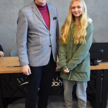 Ósmoklasiści z wizytą w Urzędzie Miasta Radomska