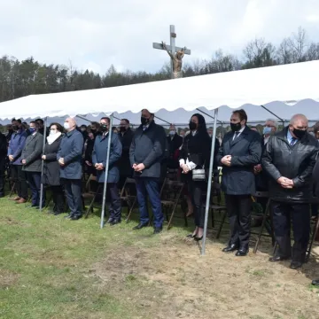 W Bąkowej Górze oddano hołd zamordowanym Żołnierzom Wyklętym