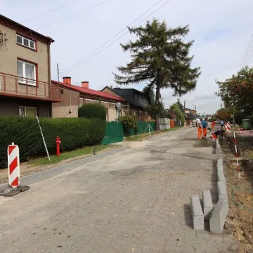 Trwa remont ul. Gołębiej w Radomsku