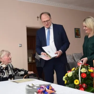 Pani Zofia obchodziła 100 lat