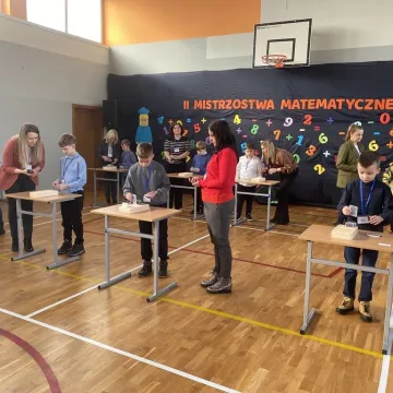 34 uczniów stanęło do matematycznej rywalizacji