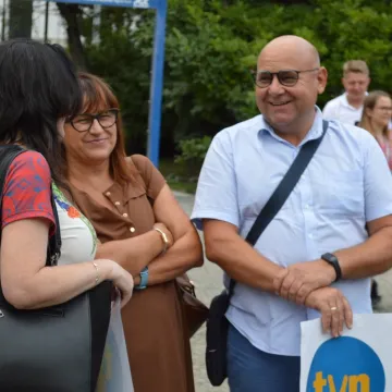 W obronie niezależnych mediów. Protest w Radomsku