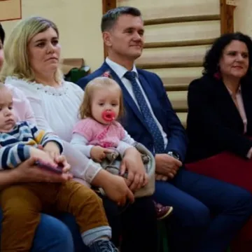 Ślubowanie klas pierwszych w Przedborzu