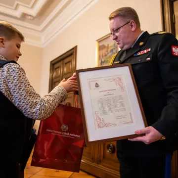 Bohaterski czyn Miłosza z Radomska doceniono po raz kolejny