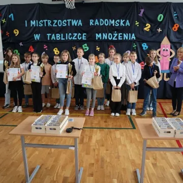 Tabliczka mnożenia nie jest im straszna