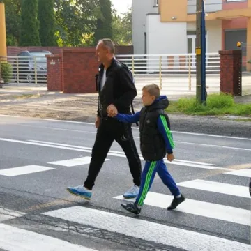 Przypominali, jak bezpiecznie dotrzeć do szkoły