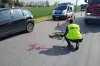 85-letni rowerzysta potrącony przez auto