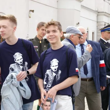 Pociąg „Warszyc” wjechał na peron w Radomsku