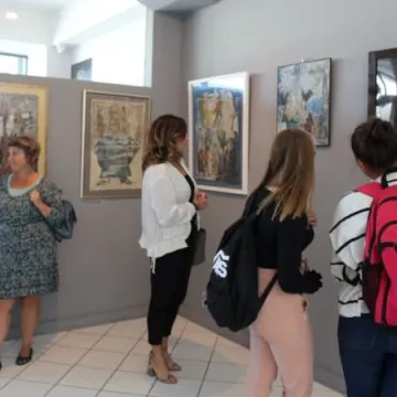 Spotkanie z Jerzym Przybyłem na finisażu wystawy „Rok Słowiański”