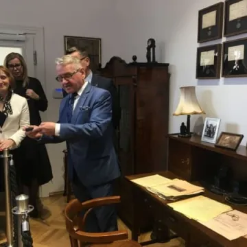 Otwarcie Gabinetu Stanisława Sankowskiego w Muzeum w Radomsku