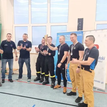 Służby mundurowe rywalizowały w hali sportowej