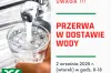 Remont ulicy Fabianiego spowoduje przerwę w dostawie wody