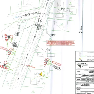 Szczegóły objazdów  oraz prac na ul. Narutowicza w Radomsku