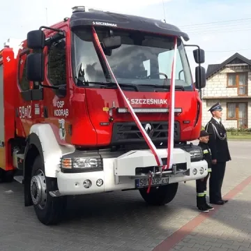 Strażacy OSP w Kodrębie mają nowy wóz bojowy