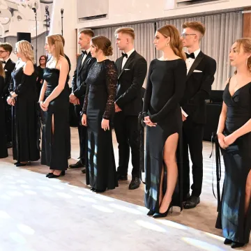 Studniówka maturzystów I LO w Radomsku