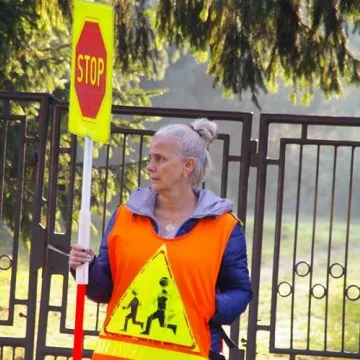 Przypominali, jak bezpiecznie dotrzeć do szkoły