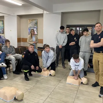 Uczyli się pierwszej pomocy. Tydzień Profilaktyki w „Mechaniku”