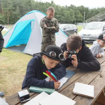 Warsztaty fotograficzne pod namiotem