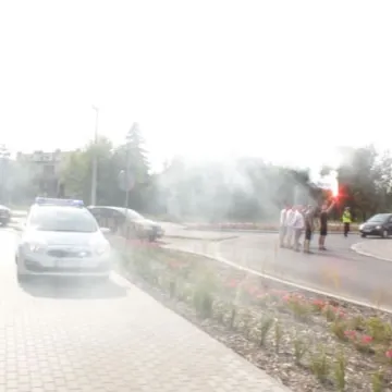 Kibice RKS Radomsko i ONR uczcili 75. rocznicę Powstania Warszawskiego