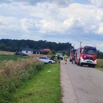 Wypadek drogowy w gminie Kodrąb
