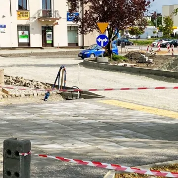 Zobacz, jak postępują prace przy przebudowie ul. Żeromskiego w Radomsku