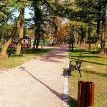 Park w Przedborzu już po rewitalizacji