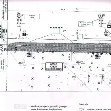 Rozbiórka szpitala, utrudnienia w ruchu