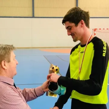 Drukarz ZSE-E z pucharem prezydenta