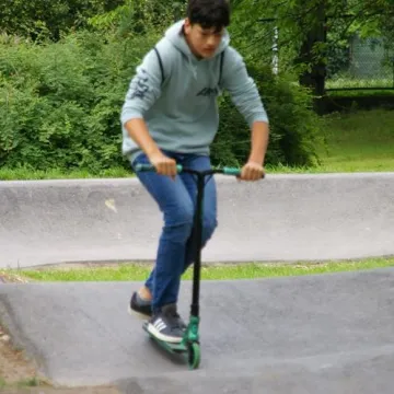 Pumptrack w Radomsku oficjalnie oddany do użytku