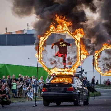 Zaproszenia na Monster Truck Show w  Radomsku