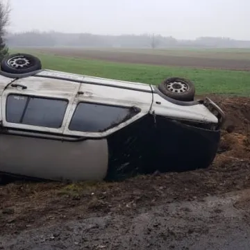 Wypadek koło Przedborza