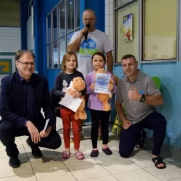 Nocne pływanie w Radomsku