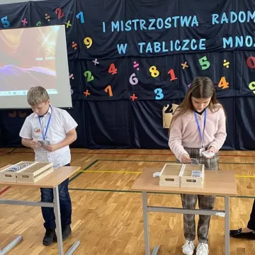 Tabliczka mnożenia nie jest im straszna