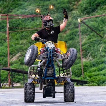 Kaskaderskie show-jakiego w Radomsku jeszcze nie widziałeś