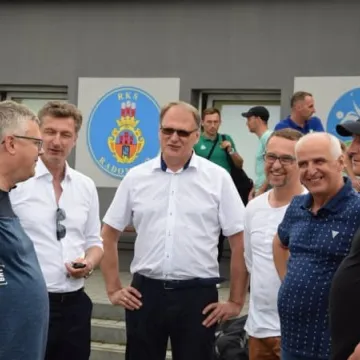 Kibice na meczu RKS Radomsko – Warta Sieradz